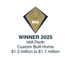 2025 Winner of HIA Best Custom Built Home